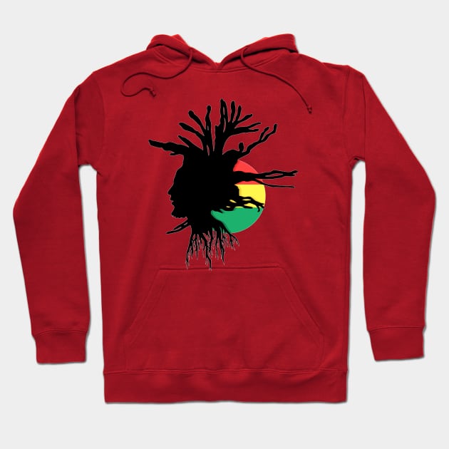 Rasta Hoodie by SpottydoggCreatives